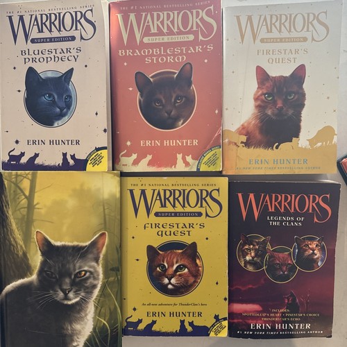 Lot 46 Erin Hunter WARRIORS Cat Clans Serie Buch Sets Specials Extras - Bild 13 von 16