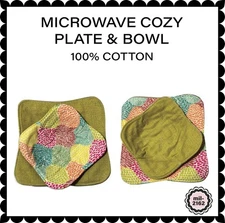 Microwave BOWL & PLATE COZY SET