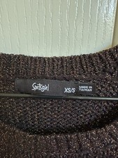 Sportsgirl Metallic Jumper Size XS/S