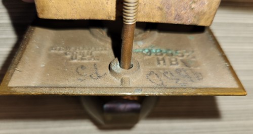 COMPLETE NYC Public School Lock Brooklyn Tech SARGENT New Haven Vintage Brass - Picture 10 of 10
