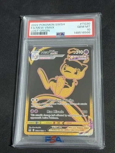 MEW VMAX TG30/TG30 POKEMON LOST ORIGIN PSA 10