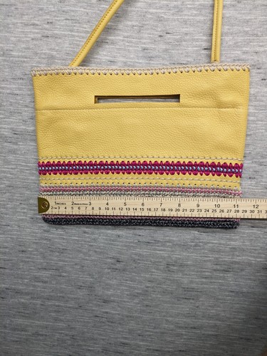 The Sak Linden Seminyak Hand Crochet Leather Convertible Crossbody Boho Cottage - Picture 7 of 10