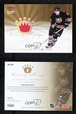 2005 Fleer Ultra Scoring Kings Jersey Alex Ovechkin Alexander #SKJ-AO Rookie RC