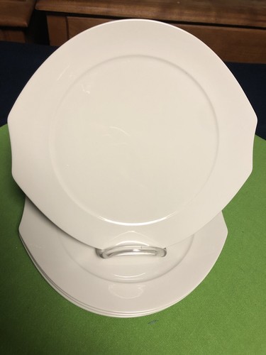 Villeroy & Boch Alba Dinner Plates Set Of 4 White 10.50” - Picture 10 of 11