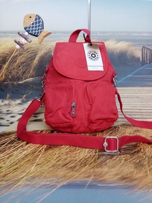 Kipling*2-in1 Rucksacktasche   Rot NEU 