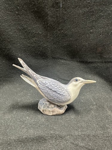 VTG Dahl Jensen Porcelain Bird Figurine, Blue, no. 1319 Copenhagen Denmark Made - Picture 4 of 16