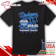 Dodgers Nation 2025 National League Champions T-Shirt