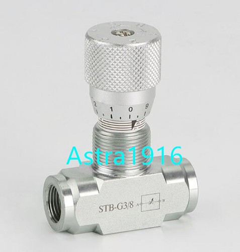 1PC Flow Control Hydraulic Throttle Valve STB-G3/8 - Picture 2 of 3