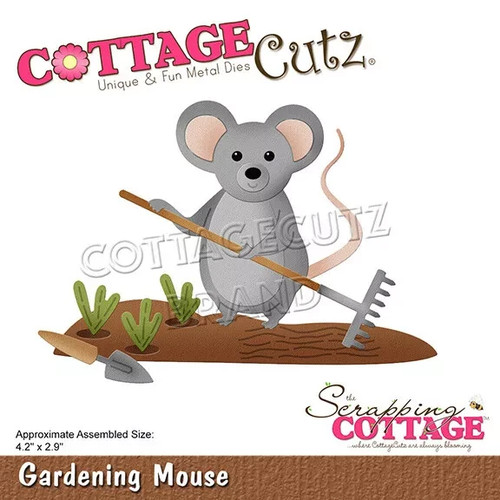 Ratón de jardinería troquel de corte de metal Cutz CC-744 - Imagen 4 de 4