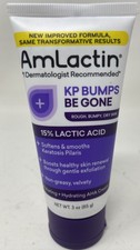 AmLactin KP Bumps Be Gone For Rough Bumpy Skin Hydrating Cream 3 oz SEALED NEW