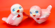 Target Spritz Valentine Ceramic Pair of Pink Love Bird Figurines 2022 New