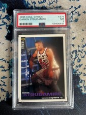 1995-96 Upper Deck Collector's Choice Damon Stoudamire RC #276 Raptors PSA 7
