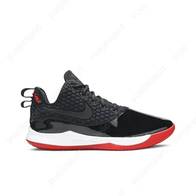 Nike LeBron Witness 3 Premium Black Red for Sale | Authenticity