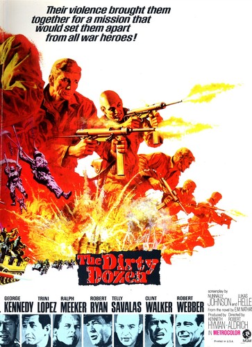 DIRTY DOZEN 1967 MGM 4 page full color Trade Ad - Picture 3 of 4