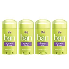 Ban Invisible Solid Antiperspirant Deodorant for Women and Men, 24-Hour Under...