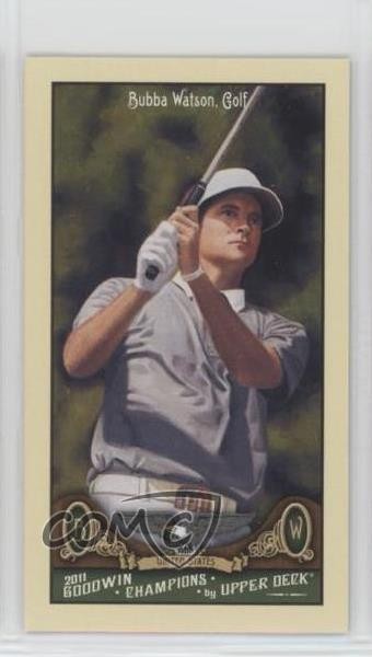 2011 Upper Deck Goodwin Champions Mini Bubba Watson #29 5x5