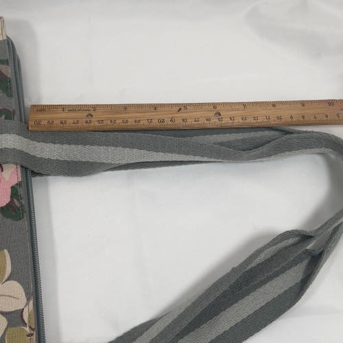 Mosiso Floral Rose Gray Pink Flowery Laptop Computer Canvas Tote Bag - Picture 11 of 19