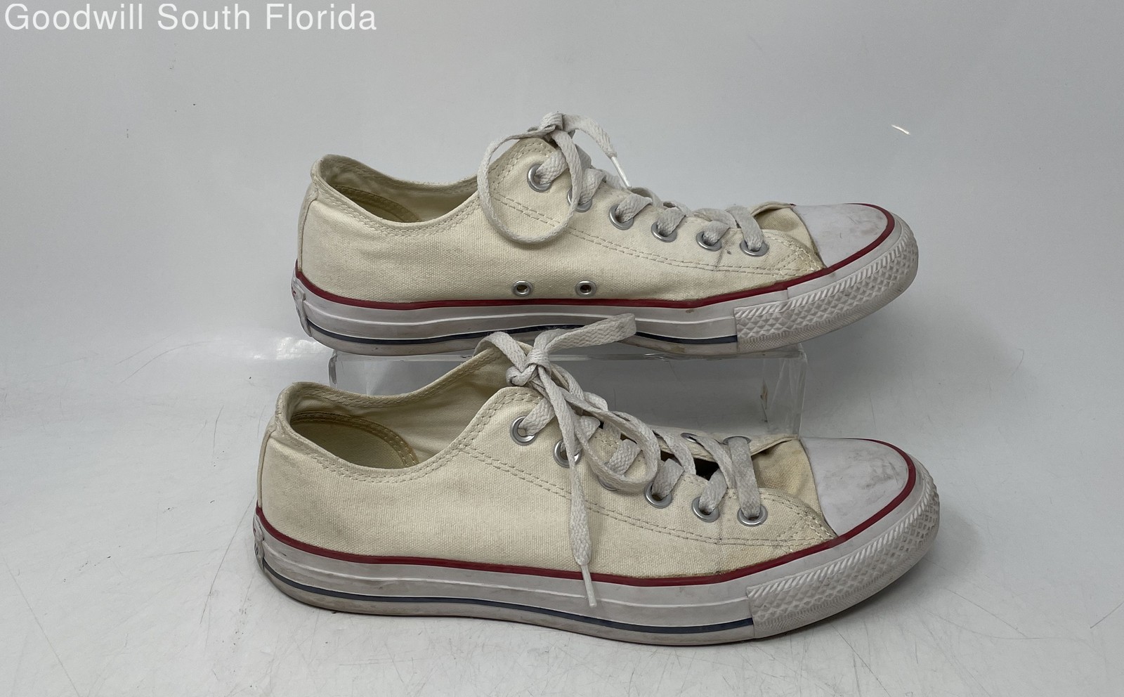 Converse Unisex Chuck Taylor All Star Ox M7652 White Sneaker Shoes Size M7 W9 thumbnail 2