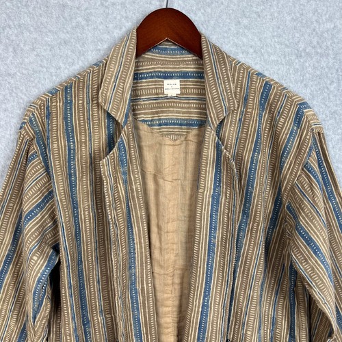 Chaqueta Amri World Of Crow x Erika Kim Marrón Azul 100% Algodón Orgánico Talla Pequeña - Imagen 2 de 11