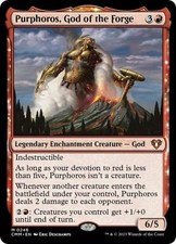 Purphoros, God of the Forge - Near Mint MTG Commander Masters