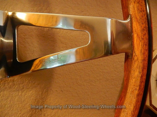 Fits Porsche 911 - 912 NARDI & C Steering Wheel Wood 40 cm VDM Horn Button NOS - Picture 4 of 23