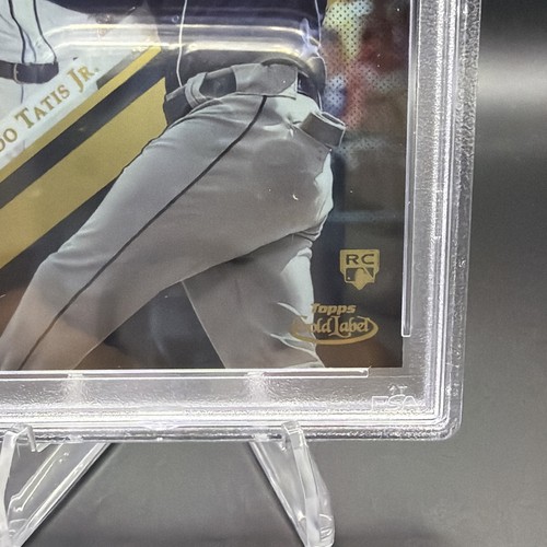 Fernando Tatis Jr. 2019 Topps Gold Label Class 3 Black #100 RC PSA Gem Mint 10! - Picture 4 of 6