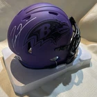Ray Lewis Signed mini helmet Beckett with Auto Autograph