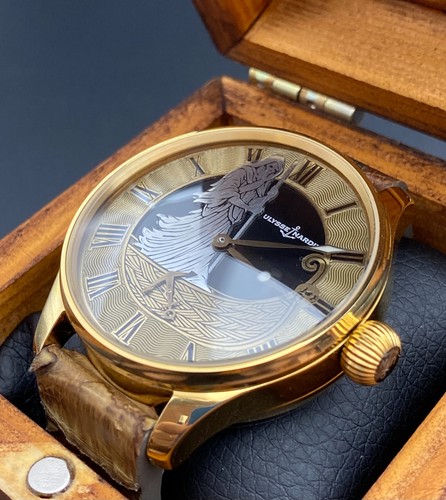 Marriage Watch – Custom Made from Vintage Ulysse Nardin Movement 1920s - Picture 12 of 14