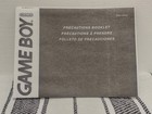 DMG-USA-8 - NINTENDO GAME BOY CONSUMER INFORMATION AND PRECAUTIONS BOOKLET