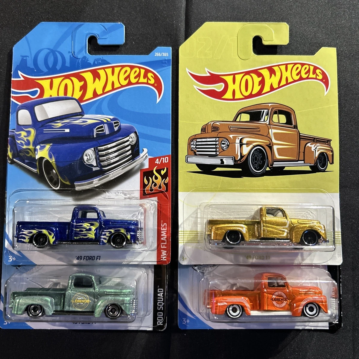 Hot Wheels Ford F-1 Contemporary Manufacture Diecast Cars, Trucks