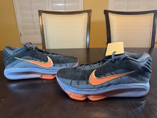 Nuevo Nike Air Zoom GT Hustle 3 Negro Naranja Tenis Zapatos Talla US 11.5 - Imagen 12 de 15