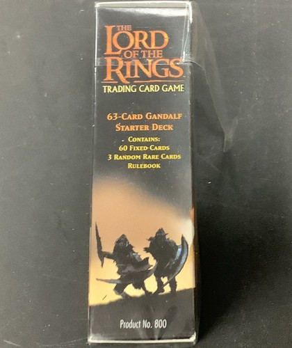 LOTR Trading Card Game The Fellowship of the Ring Aragorn & Gandale Starter deck - Picture 4 of 12