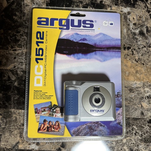 Argus DC1512 0.1MP Digital Camera - Silver