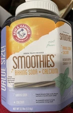 Arm & Hammer Smoothies Dental Treats Dogs Value Size 3.3 lb Baking Soda 57 Pc