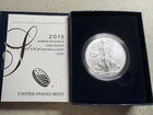2015-W Silver American Eagle - Burnished  in OGP