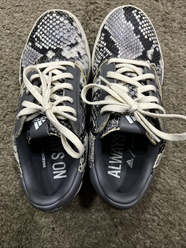 Adidas Adicross Retro Snakeskin Golf Shoes Womens Size 7 - Picture 5 of 13