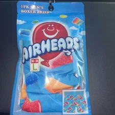 AIRHEADS Candy Novelty Boxer Briefs Underwear Men's Size L 
