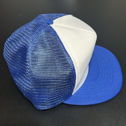 Vintage Kap II Logo Blue mesh trucker hat cap Junk Supply & Salvage Oklahoma - Picture 4 of 8