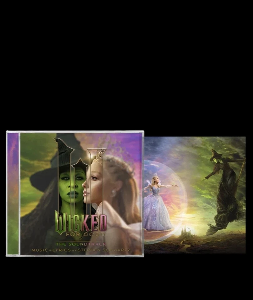 Wicked: For Good — The Soundtrack CD (Signed) - PRESALE - Image 2 of 2