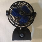 USB Mini Desk Fan Portable Rechargeable Adjustable Air Cooler Quiet Cooling