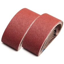 Taokyid 3 x 21 Inch Sanding Belts for Belt Sander 3x21,Aluminum Oxide Abrasiv...