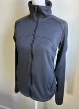 ARC'TERYX Full Zip Mock Neck Long Sleeve Performance Jacket Women’s Small Gray