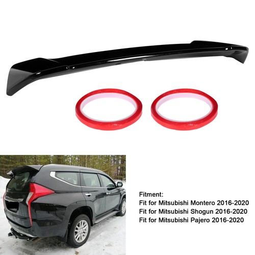 ˘Glossy Black Trunk Lid Spoiler Wing Fit For Montero/Shogun/Pajero 2016‑2020 - Picture 6 of 12