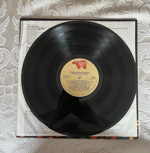 Saturday Night Fever The Original Movie Sound Track Vinyl Record - 第 7/9 張圖片