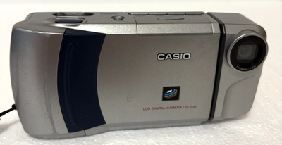 Casio Qv 200 Vintage Digital Still Camera Untested! | eBay