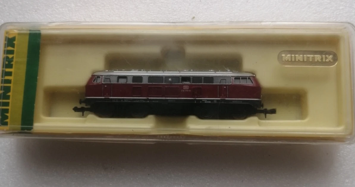 Locomotives Minitrix alimentation CC pour modélisme ferroviaire à l'échelle N