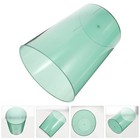 Flower Bucket Small Trash Can Plastic Bathroom Garbage Rubbish Holder