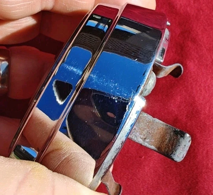 Pontiac Bonneville Catalina 1965 1966 botón bocina increíble usado Foto 2 de 3