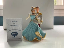 Disney Arribas Brothers Cinderella & Prince Jeweled Crystal