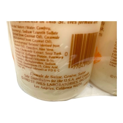 Vintage St. Ives Honey Almond Swiss Soap with Aloe Vera 2 x 18oz - New - 1982 - Picture 3 of 3